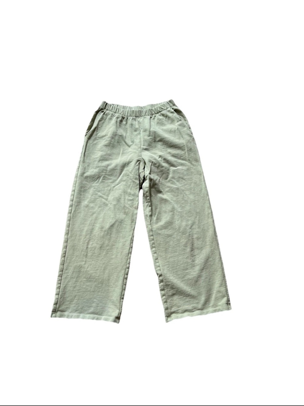 Patagonia Women's Green Wide Leg Sweat Pants Size Medium